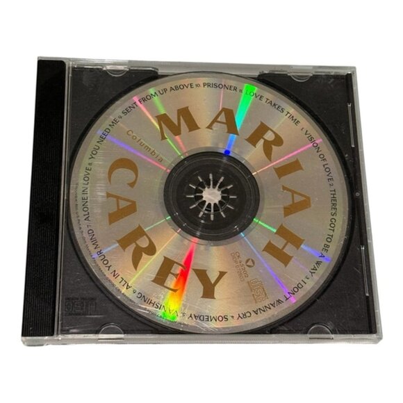 Mariah Carey CD Lot Music Box & Self-Titled Album Pop R&B Columbia 90s Classic - Picture 7 of 10